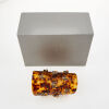 Alexander McQueen Tortoiseshell Bee Cuff Bracelet with Box - 2