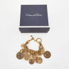 Oscar De La Renta Coin Bracelet with Box - 2