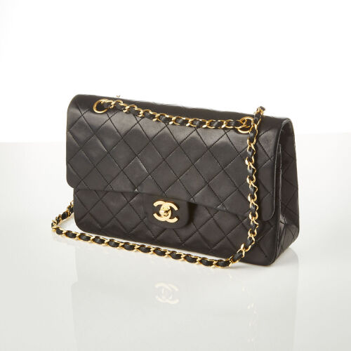 Chanel Vintage Classic Double Flap Bag 26