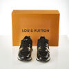 Louis Vuitton Monogram Suede & Metallic Patent Leather Sneakers with Box, Size 36 - 4