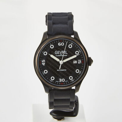 Gents, Gevril, Canal St, Automatic Wristwatch - Near new - Complete set