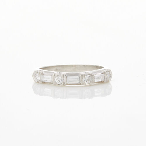 Platinum, Modern .50ct Diamond Dress Ring