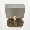 Alexander McQueen Studded Skull Clutch with Box - 3