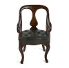 A Leather Seated Regency Style Chair - 3