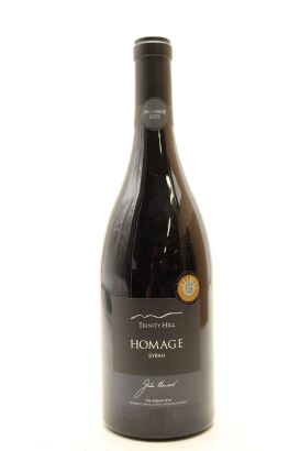 (1) 2009 Trinity Hill Homage Syrah, Gimblett Gravels [JR18.5] [BC97]