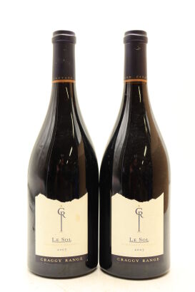 (2) 2007 Craggy Range Le Sol Syrah, Gimblett Gravels [JR17.5] [BC97] [RP96]