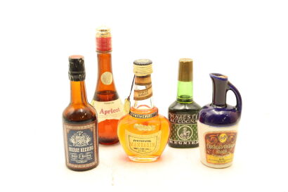 (1) A Selection of 5x Fruity Liqueur Miniatures (Sold As One Lot)