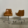 A Pair of Milo Baughman Tub Swivel Chairs - 3