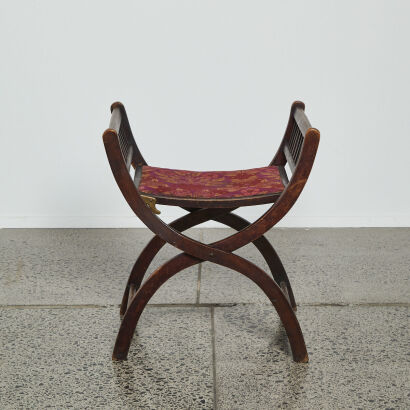 An Antique Chinese Folding Chair