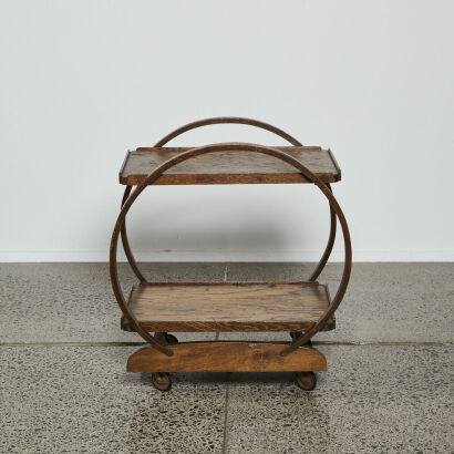 An Art Deco Drinks Trolley Made in NZ