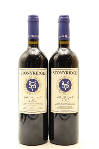 (2) 2013 Stonyridge Vineyard Larose, Waiheke Island