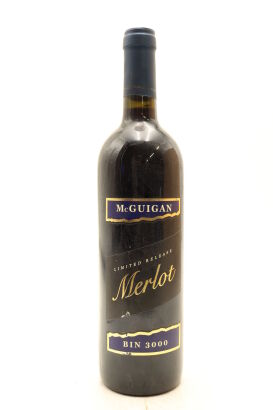 (1) 2000 McGuigan Bin 3000 Merlot, Limestone Coast