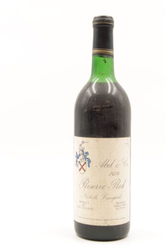 (1) 1979 Abel & Co Nicholls Vineyard Reserve Red, Kumeu