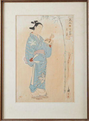 A Japanese Woodblock Print