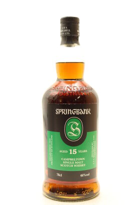 (1) Springbank 15 Year Old 2022 Release Single Malt Scotch Whisky, 46% ABV