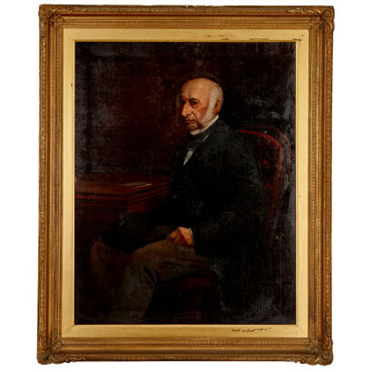 A 19th Century Oil Portrait of Lord Raglan