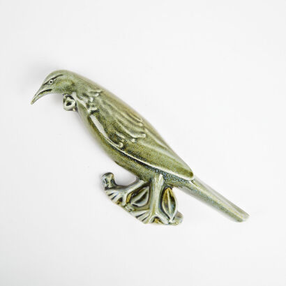 A Large Bob Steiner Sculptured Ceramic Tui