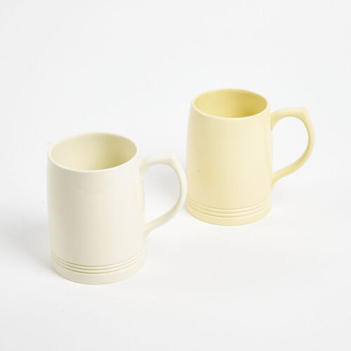 A Pair Of Keith Murray Wedgwood Tankards Af