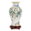 A Tall Crackle Glaze Vase Stand