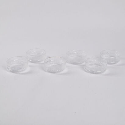 A Set Of Six Tapio Wirkkala Iittala Paadar Bowls