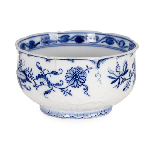 A Blue and White Villeroy & Boch Bowl