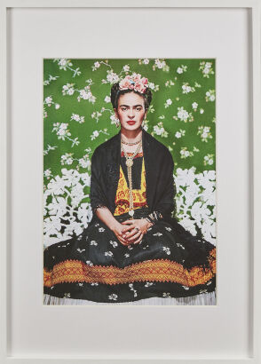 NICKOLAS MURAY Frida Kahlo On Bench