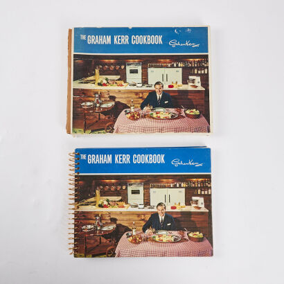 GRAHAM KERR The Graham Kerr Cookbook, a boxed, signed first edition copy c1966.