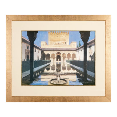 A Shoolheifer Alhambra Framed Print