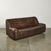 A De Sede Leather DS 84 Leather Three Seater Sofa - 2