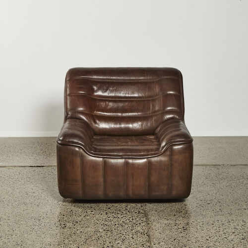 A De Sede Leather DS 84 Leather Chair