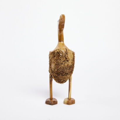 A Decorative Wooden Duck