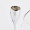 A Pair Of Black And Blum Chrome Candle Holders - 2