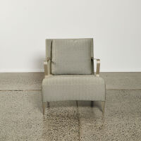 A Herringbone Apta Lounge Chair By B&B Italia