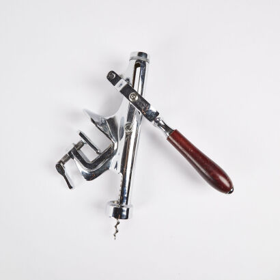 A Bench Mounted Cork Screw