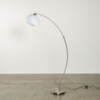 A Modern Design Curved Floor Lamp