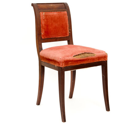 A 19th Century Mahogany Side Chair 