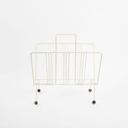 A Retro Magazine Rack