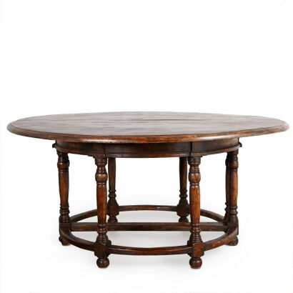 A Superb Charles II Style Extension Dining Table