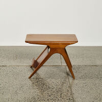 A Vladimir Kagan Style Mid-Century Side Table