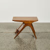 A Vladimir Kagan Style Mid-Century Side Table
