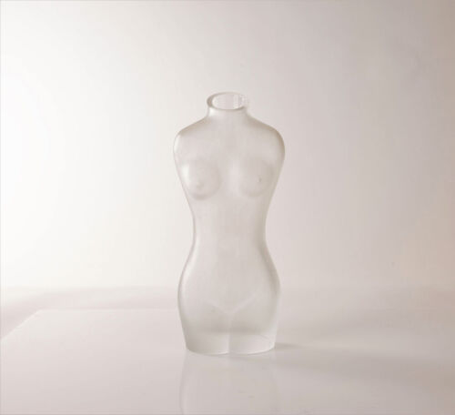 A Satin Glass Vase