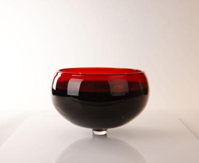 Michael Maddy & Rina Fehrensen - Burgundy Eye Bowl