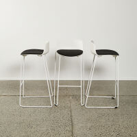 A Trio Of Colos Vesper Barstools Designed By Christoph Jenni Made In Italy