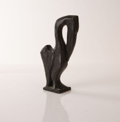 A Bird Bronze Sculpture