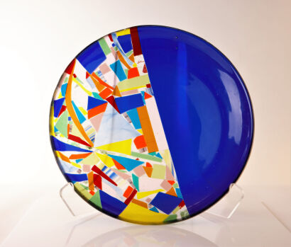 An Art Glass Dish