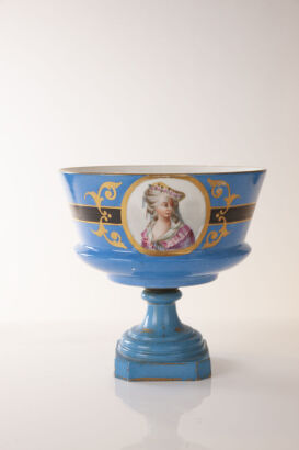 A Sevres Bleu Celeste Bowl