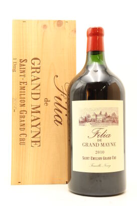 (1) 2010 Chateau Grand Mayne 'Les Plantes - Filia de Grand Mayne', Saint-Emilion Grand Cru, 3000ml&nbsp;(OWC)