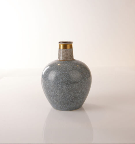 A Royal Copenhagen Crackle Glaze Vase&nbsp;