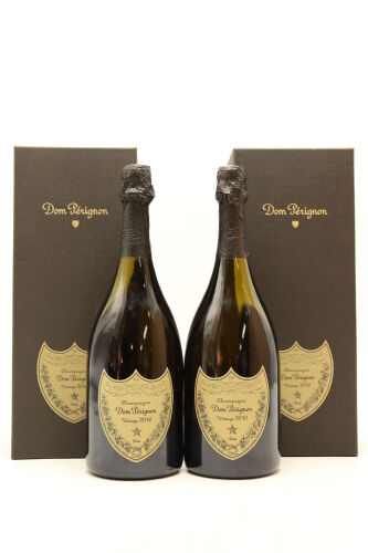 (2) 2010 Dom Perignon Brut, Champagne [WE96] [JR18.5] (GB)