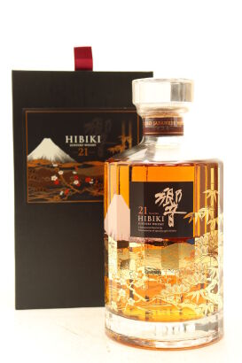 (1) Hibiki 21 Year Old Kacho Fugetsu Limited Edition Blended Japanese Whisky, 43% ABV, (GB)